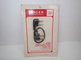 2805 Singer Graflex Graflite Super Graphic Camera Flash Jumper Cord For Stroboflash Lamphead