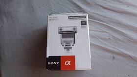 Hvl-f20s Sony Hvl-f20 External Shoe Mount Flash # Gn20 Gun Silver Clean