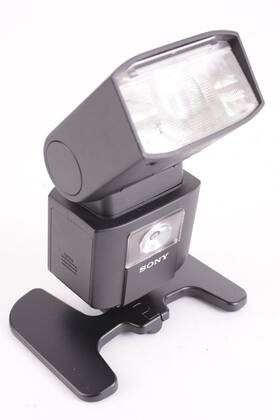 Hvl-f45rn Sony Camera Hot Shoe Mounted Speedlight Flash Unit #t71188