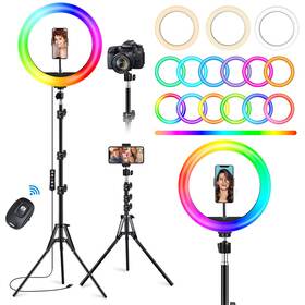 B0ct3hqhpx Stally 10.2 Ring Light Stand 75 Tall Phone Holder And Wireless
