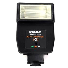 Sdef-220 Star-d Sdef 220 Auto Computer Camera Flash Vintage Hot Shoe Film Photography
