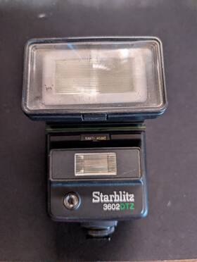 200-dx Starblitz High Technical Series Dedicated Flash Unit Canon Compatible