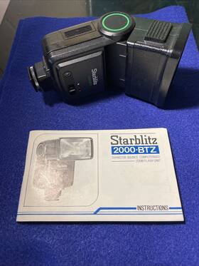 2000btz Starblitz 2000 Btz Japanese Electronic Photography Flash Unit