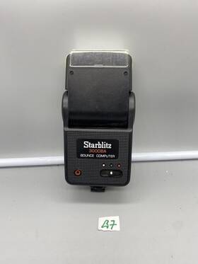 3000ba-twin Starblitz 3000ba Bounce Dual Thyristor Camera Flash Working/tested