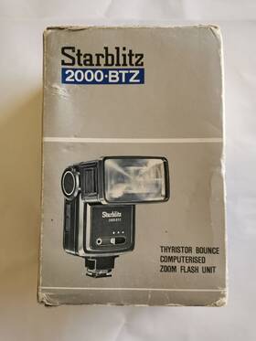 2000-btz Starblitz Btz-1000 Flashlight Model With Original Box
