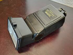 2077a Sunpak Vintage Camera Flash Auto Zoom 333 Thyristor Working Read Desc