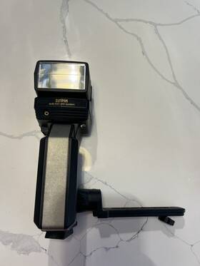 2330b Sunpak Auto 622 Pro-system Handle Mount Flash Film Dslr Digital
