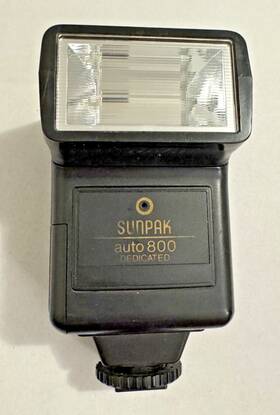 2959a Sunpak Auto 800 Dedicated Flash Unit Works