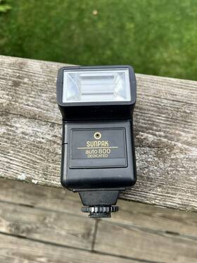800-auto Sunpak Auto 800 Dedicated Series Flash Shoe Mount - Not Function Tested