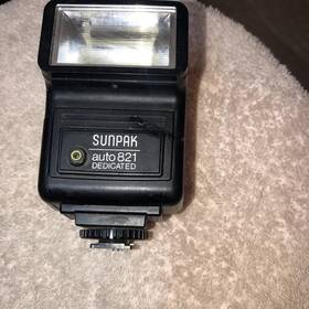 821-auto Sunpak Vtg Auto 821 Dedicated Been Cleaned And Fully Tested
