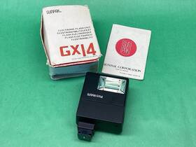 Gx14 Sunpak Hot Shoe Mount Flash Vintage Film Slr Camera Compact Strobe - Works