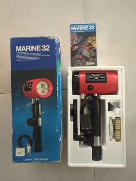 Marine32 Sunpak Marine 32 All Weather Underwater Electronic Flash Works Ships Free