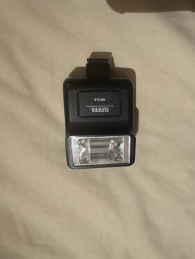 Mx114 Sunpak Mx118 Camera Flash Mx 114 35 Film