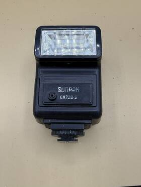 Ot220-s Sunpak Flash Unit Camera Light Gun For Olympus Om