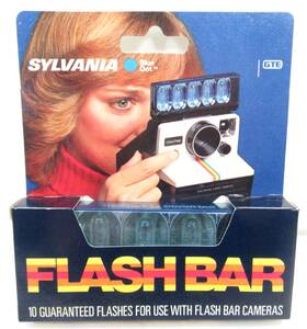 Xs-70 Sylvania Blue Dot Flash Bar For Polaroid Cameras 1 Pack Of 10 Flashes