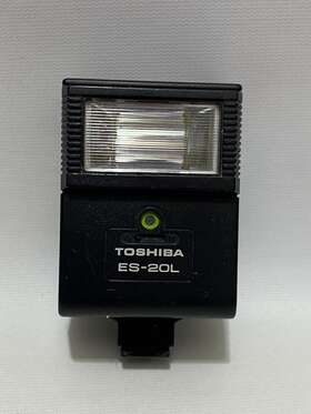 Es-20l Toshiba Camera Flash Vintage Photography Equipment