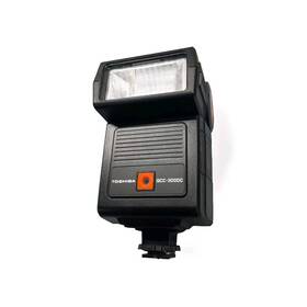 Qcc-300dc Toshiba Model# Flash For 35mm Camera Tested Made In Japan