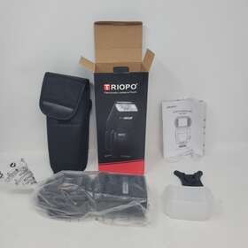 87035936 Triopo Tr-980c Speed Light Electronic Camera Flash S/n
