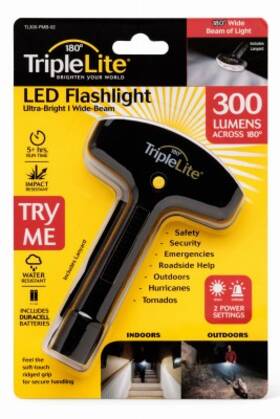 Tl300-pmb-02 Triplelite Llc 300led Flashlight Black -