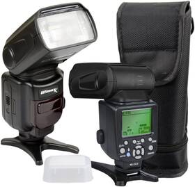 Um-df210n Ultimaxx S Pro Ttl Flash With Lcd For Nikon D7500 D500 D600 D610 D700 D750 D780