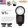 1-8000s V1c Godox Flash Ttl Hss Lithium Battery Speedlite Canon 764823626396