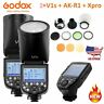 Ak-r1 V1s Godox Ttl Round Head Speedlite Flash Trigger For 764823628154