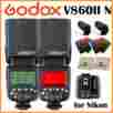 X1t-n V860iin Godox 2 Ttl 1 8000s Flash Transmitter For Nikon Camera Us