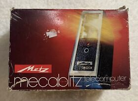 L23bc Vintage Mecablitz 303 Camera Flash Model New In Box