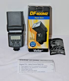 Df400mz Vivitar 019643101203 Flash For Cannon