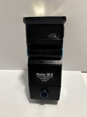 0522124 Vivitar 35-d Auto Dedicated Thyristor Zoom Flash L