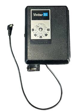 2072733 Vivitar Vintage 91 Camera Flash Unit Made In Japan Retro - Untested