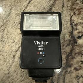 2124836 Vivitar 2600 Flash Without Sync Cord Shoe Mount Auto Check