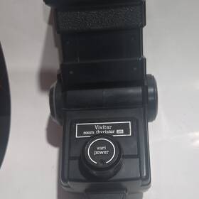 349043 Vivitar Zoom Thyristor 285 Shoe Mount Camera Flash Hot Strobe Dslr C21 349043 Vivitar Zoom Thyristor 285 Shoe Mount Camera Flash Hot Strobe Dslr C21