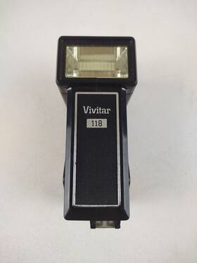 600n Vivitar 118 Flash Dedicated For Kodak 608 Tele-instamatic 110 Camera