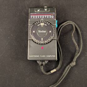 6fl22 Vivitar Led Electronic Flash Computer In Working Condition Tested