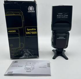 Vk750iii Voking 955523703683 Vk750ii Ttl Speedlite Flash For Nikon - Please Read