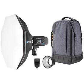Fj-x3 Westcott 810008714966 Fj400 Strobe 1-light Backpack Kit With M Universal Wireless Trigger