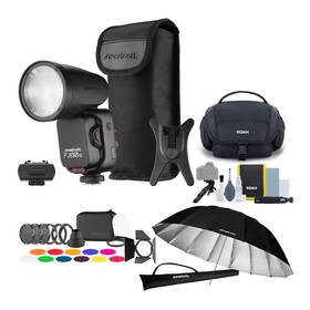 Awes4795k2 Westcott Fj80 Ii M Universal Touchscreen 80ws Speedlight Adapter Bundle