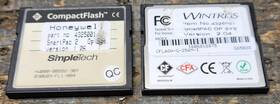 4325001 Wintriss Lot Of 2 Flash Storage For Smartpac Version 2.04 And 1.06