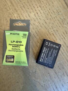 Lp-e10 Xit Photo 2 New Xitphoto Rechargeable Battery For Canon
