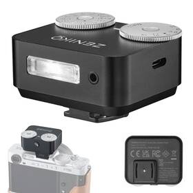 Ge-za120-ze00 Zeniko Za-12b Dual Dial Retro Mini Flash - 2.5s Recycle 7-level Power 400 S