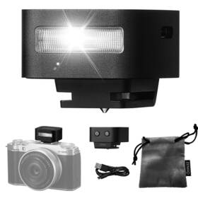 08-bjp Zeniko Zf04/08-bjp Zf04 Mini Camera Flash Speedlite 2 Power Levels 372 Flashes At Full Cc