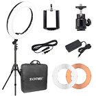 Zomei 18 Rl Ring Light With Dimmable Led Tabletop Stand 670046873687