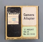 Vintage Vivitar Camera Adapter "c" Mount TA-14 NO.20-9142 Photography. Fixed Price $19.18.