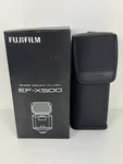 Fujifilm EF-X500 Ttl Flash Series Open Box W/ Case Tested. Fixed Price $299.50.