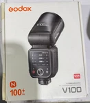 Godox V100N 2.4G 100WS Ttl Round Head Touchscreen Flash Nikon - Dmg Box. Fixed Price $250.00.