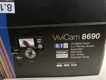 New Vivitar Vivicam Kit 8690 Dig Camera 8.1 Mp 2.4 Lcd 4X Optical Zoom Untested. Fixed Price $20.00.