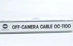 Minolta Off-camera Sync Cord Cable Oc 1100 Hotshoe Adapter For -9 A-7, I, Xi. Fixed Price $36.00.