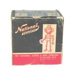 Vintage National Screw Mfg. Empty Box, The Robot, Has Wear, Is. Fixed Price $6.00.