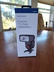 Insignia For Canon External Ttl Flash NS-DXFL2C New Box. Fixed Price $39.00.